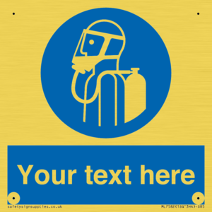 Custom use self contained breathing appliance